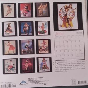 📌  PIN-UPS GIL ELVGREN 2007 2008  CALENDARS